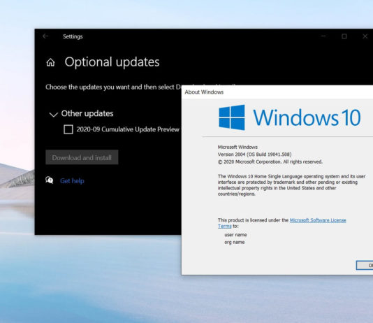 Windows 10 KB4577063