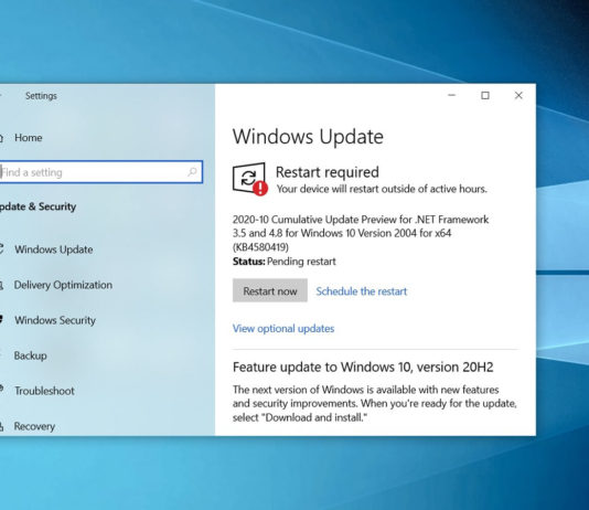 Windows 10 Build 19042.610 and Build 19041.610 now rolling out Windows 10 KB4580364