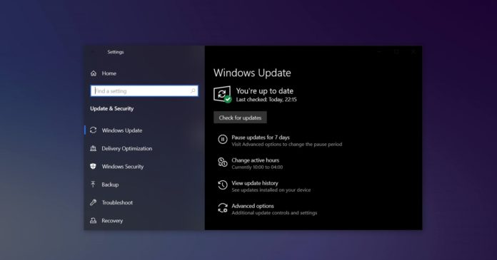 Windows 10 October 2020 Update