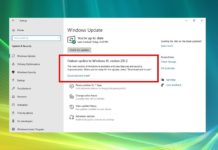 Windows 10 October update release