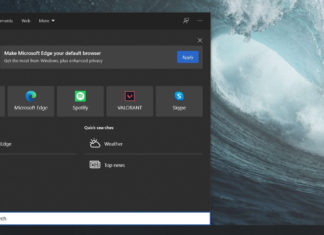 Windows 10 Search bar