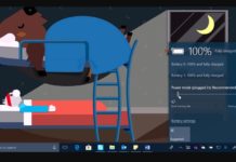 Windows 10 battery backup