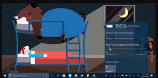 Windows 10 battery backup