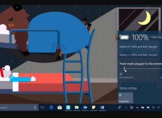 Windows 10 battery backup