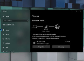 Windows 10 internet connection