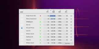 Windows 10 resources monitor widget