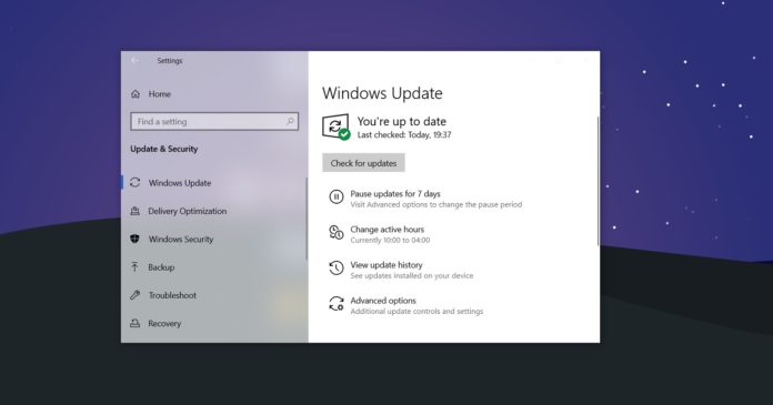 Windows 10 update preparation