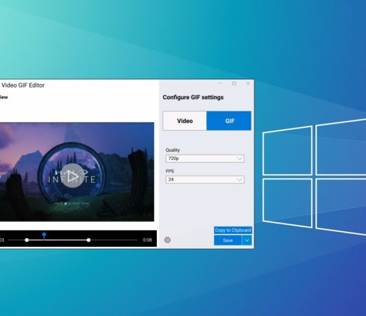 Windows 10 video editing tool
