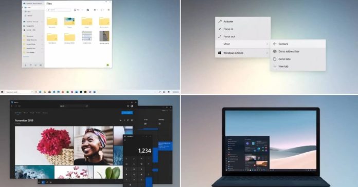 Windows 10X features