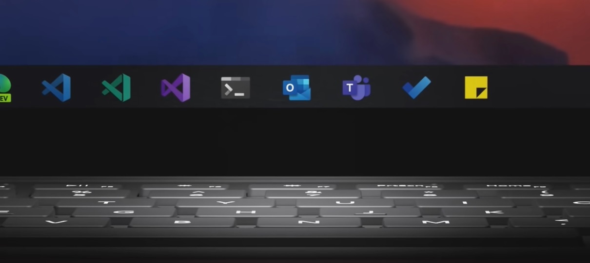 Windows taskbar