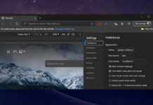 Edge Chromium browser