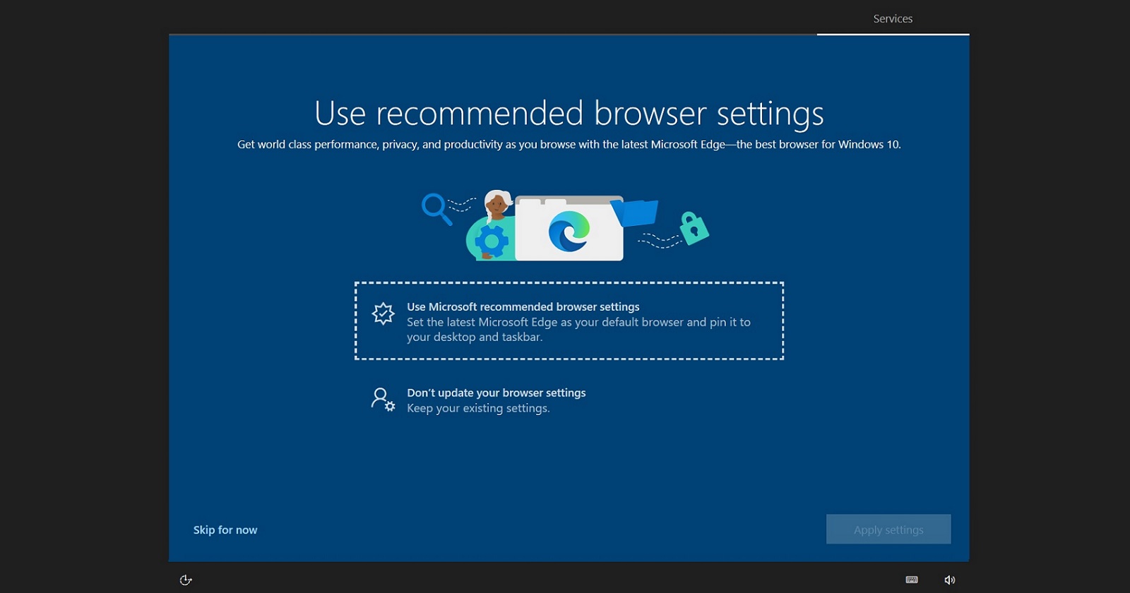 Windows 10 is now nagging users with full screen Microsoft Edge ads