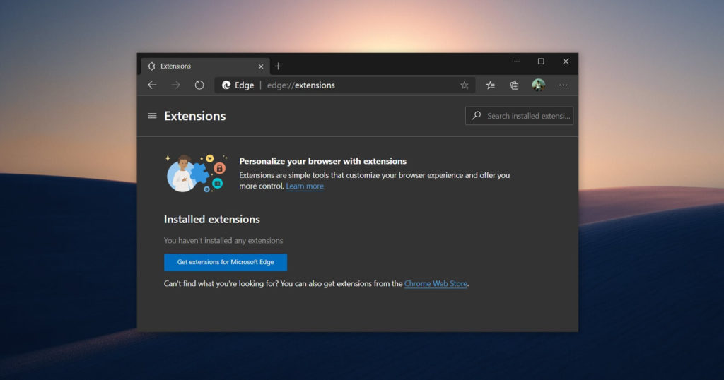 Malicious Microsoft Edge extensions targeting users in the wild