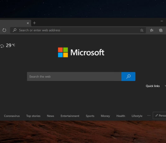 Microsoft Edge stable update