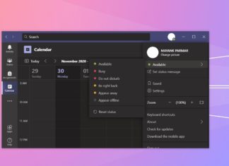 Microsoft Teams out of office