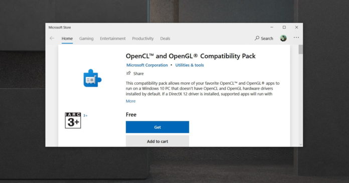 OpenGL OpenCL compatibility pack