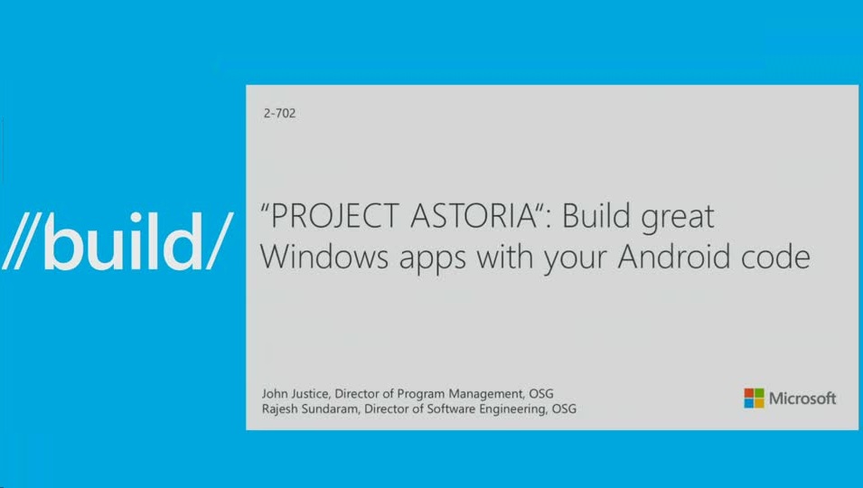 Project Astoria