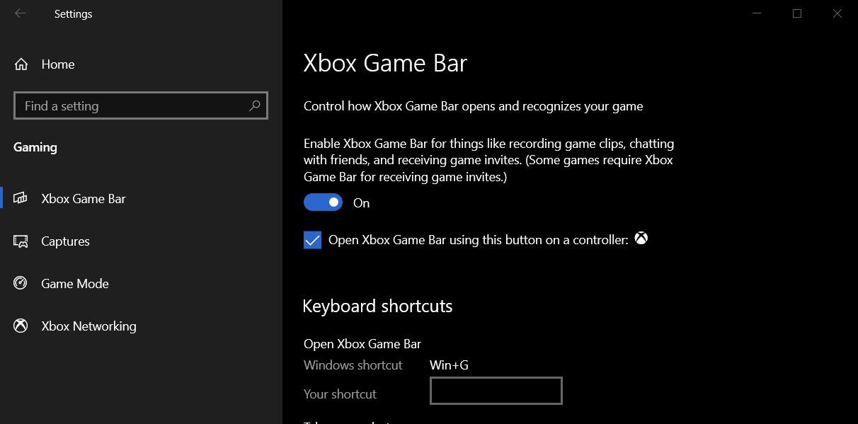 How to open the Xbox overlay? What's the Xbox Game Bar shortcut?