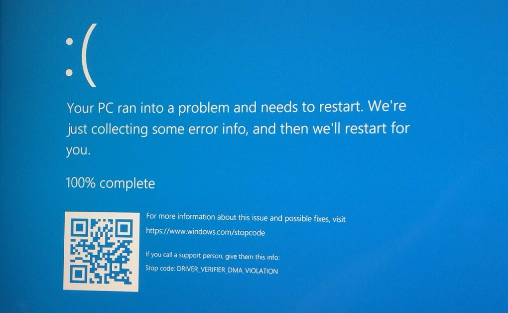 Windows 10 BSOD error