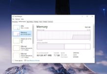 Windows 10 memory usage