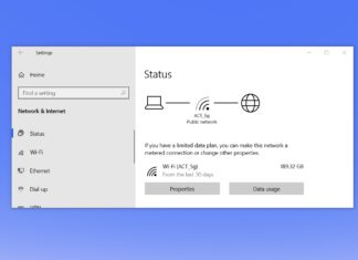 Windows 10 metered connection