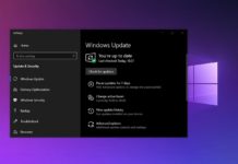 Windows 10 optional updates page