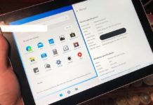Windows 10X on Surface Go