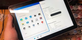 Windows 10X on Surface Go