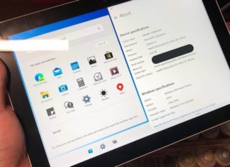 Windows 10X on Surface Go