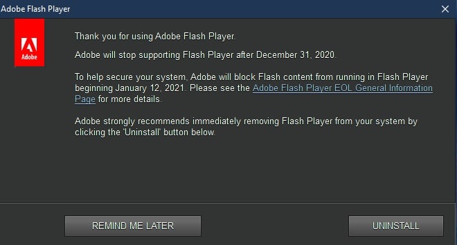 updating adobe flash player updating adobe flash player