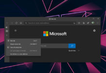 Chromium Edge Fluent UI