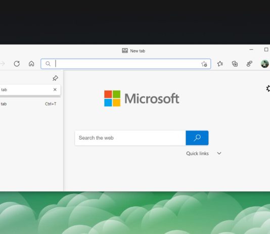 Microsoft Edge performance update