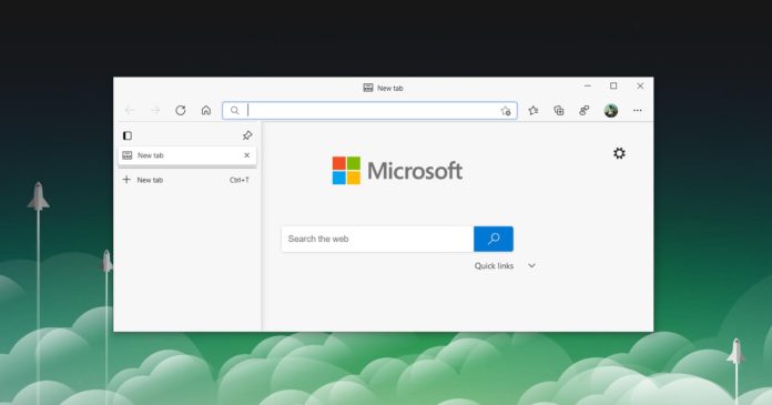 Microsoft Edge performance update