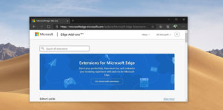 Microsoft Edge sidebar feature