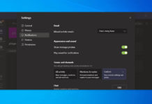 Microsoft Teams native notifications