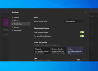 Microsoft Teams native notifications