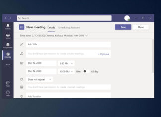 Microsoft Teams navigation update
