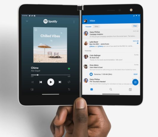 Surface Duo black