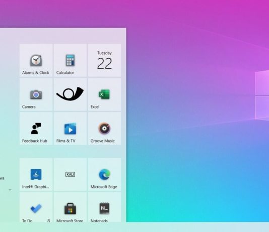 Windows 10 animations