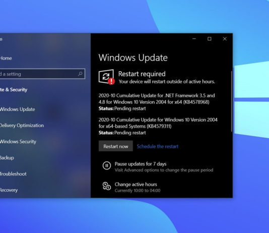 Windows 10 driver update bug