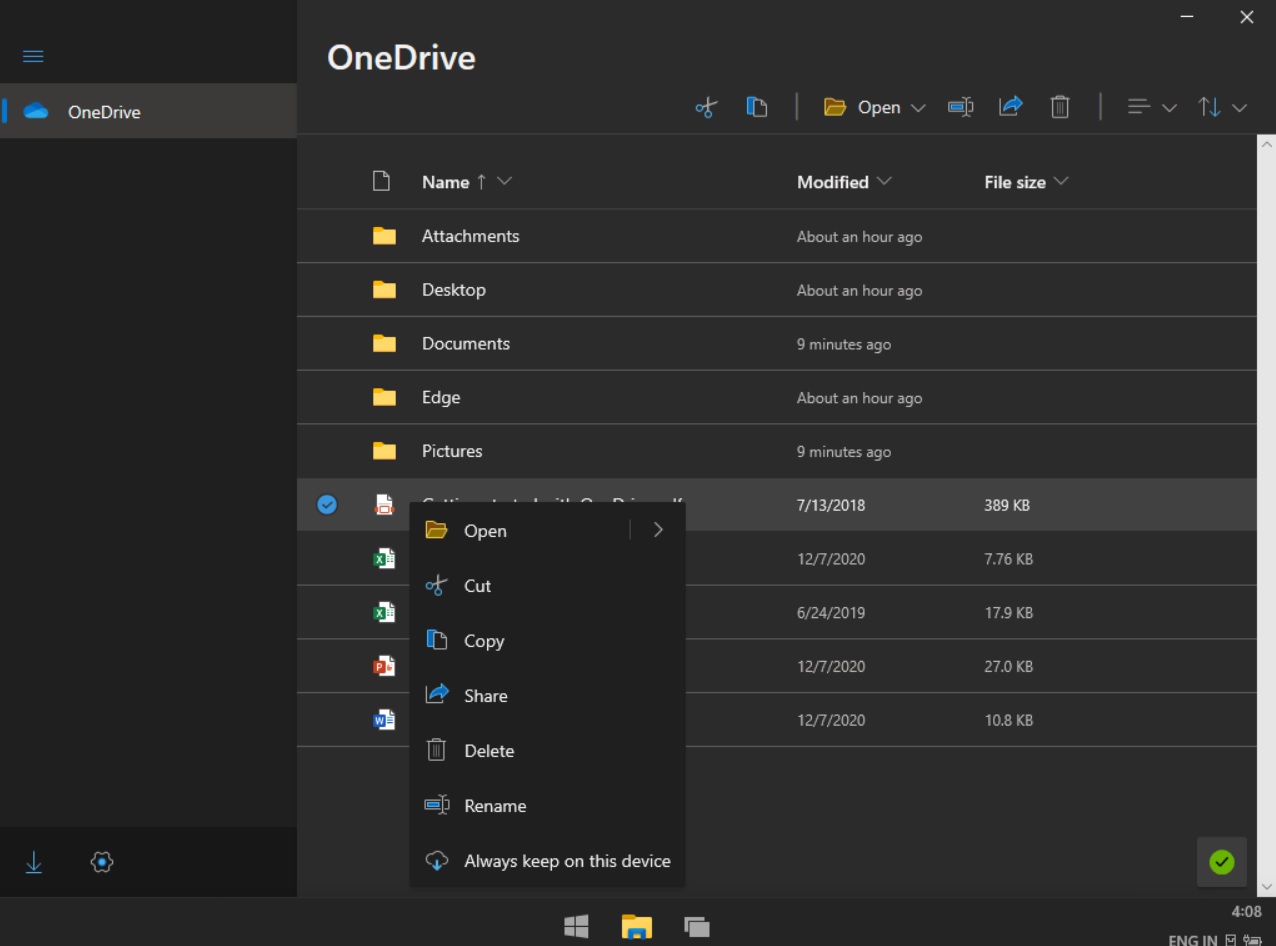 New File Explorer