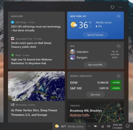 Microsoft details Windows 10's new taskbar experience