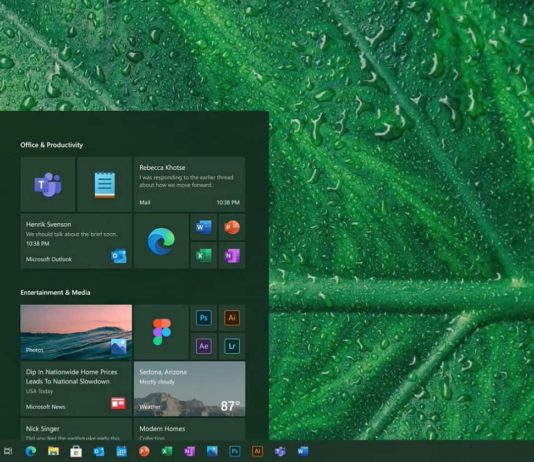 Windows 10 UI overhaul