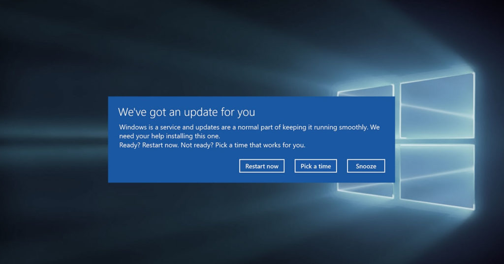 Microsoft is fixing a Windows 10 bug that causes forced reboots