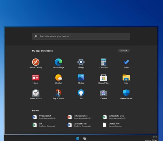 Windows 10X comes with a clever security feature Windows 10X mockup
