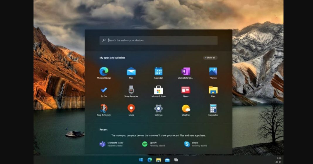 Handson with Windows 10X New Action Center, Start Menu and more