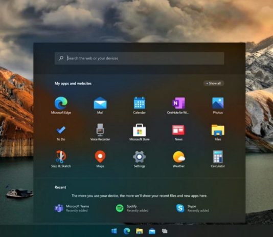 Windows 10X new look