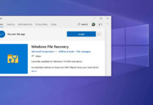 Windows File Recovery