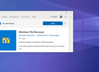 Windows File Recovery