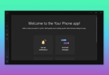 Windows Your Phone app